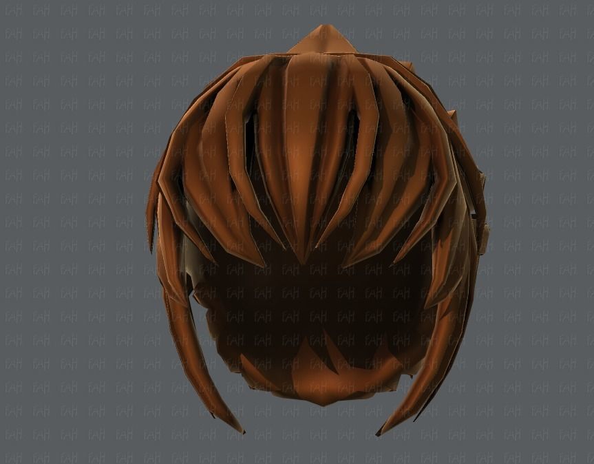 3D Hair style for boy V47 Low-poly 3D model_39