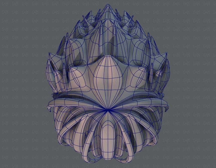 3D Hair style for boy V47 Low-poly 3D model_34