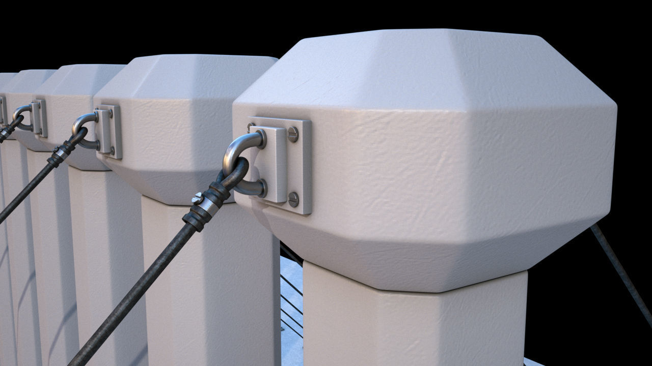 High Detailed Gas Station 3D model_20