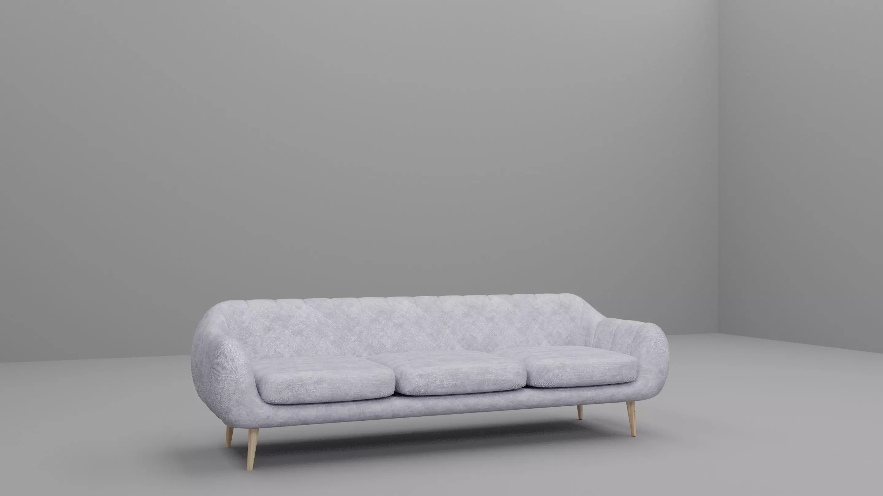 Cosy comfy couch sofa great for Loft Free 3D model_0