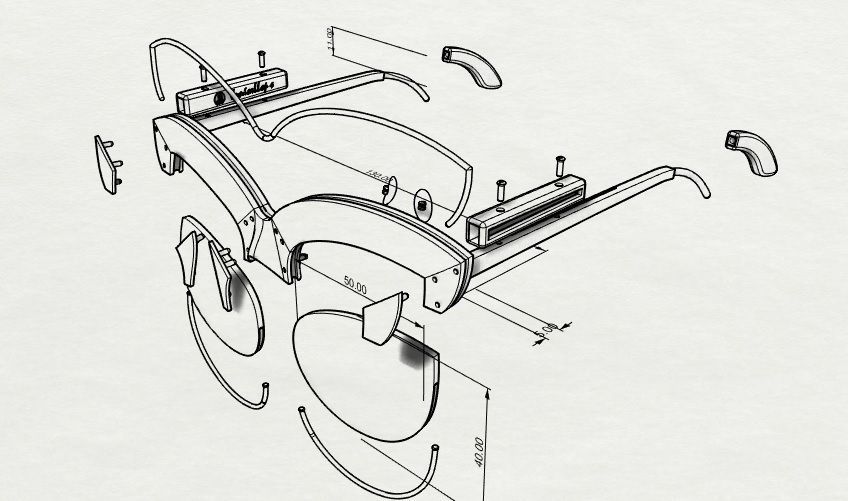 Cat Sunglasses 3D print model_3