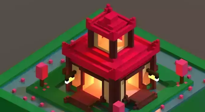 Japanese Sacred Temple