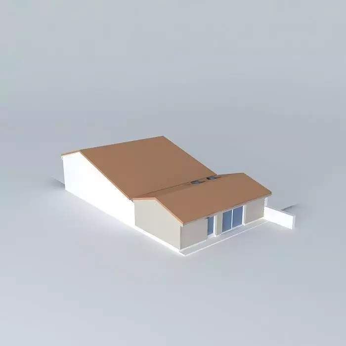 extention renovated village Free 3D model_0