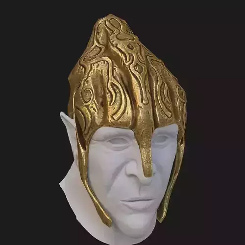 Helmet golden