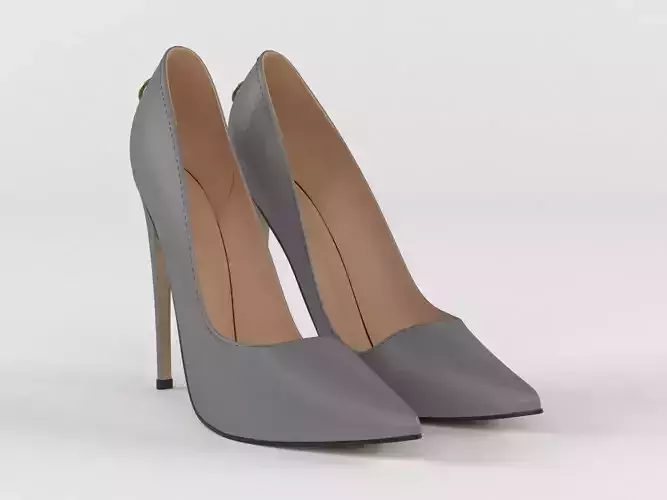 Womens Pointy Toe High Heels Slip