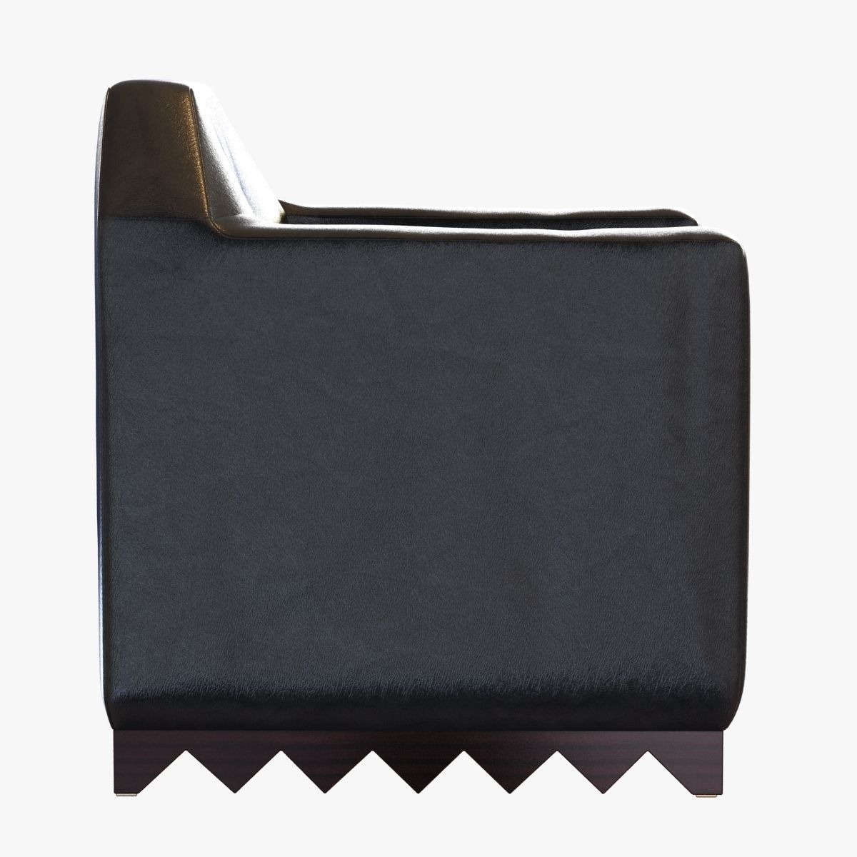 Pierre Legrain Cubist Armchair 3D model_4