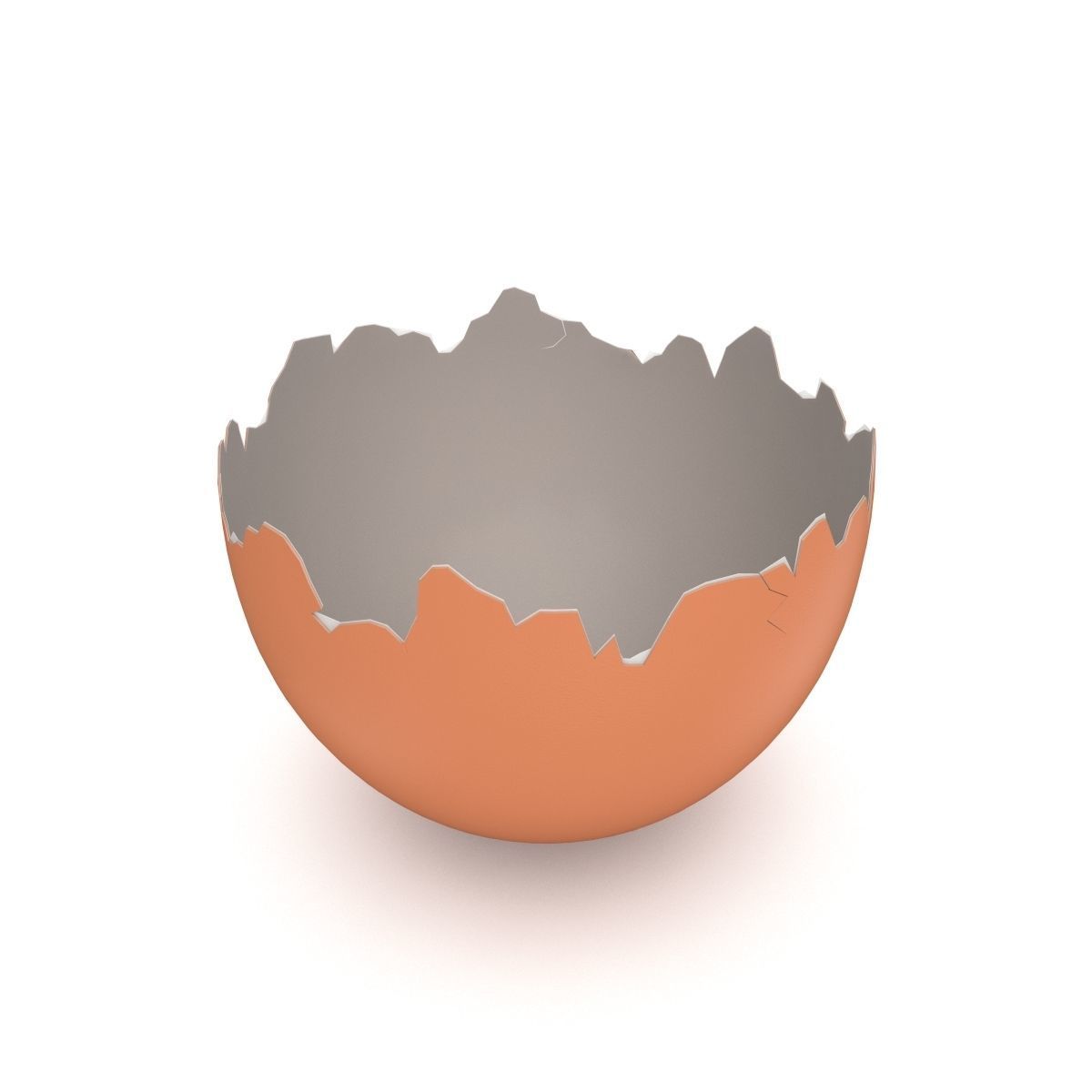 Cracked Egg 3D model_3