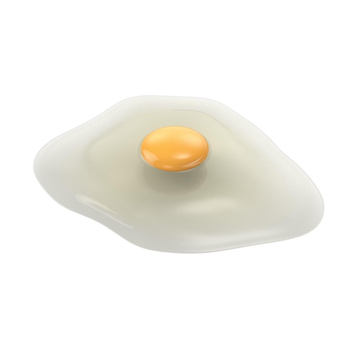 Cracked Egg 3D model_2