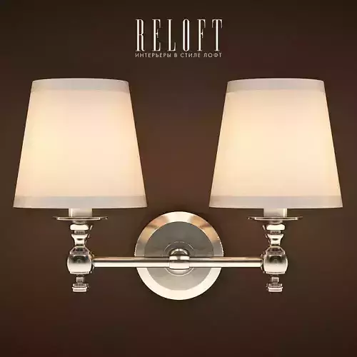 Double Lamp Bracket Satin Nickel