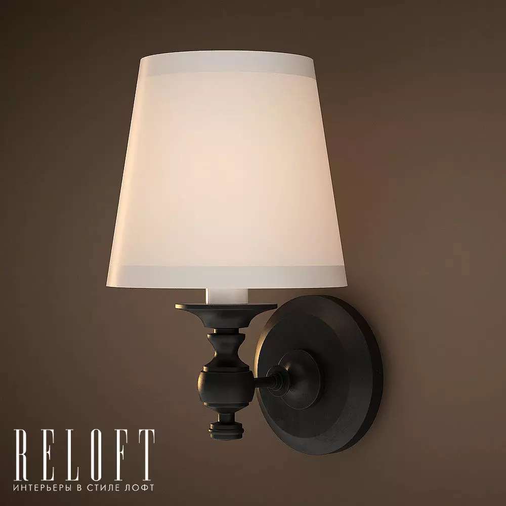 Lamp Bracket Oil-Rubbed Bronze 3D model_0