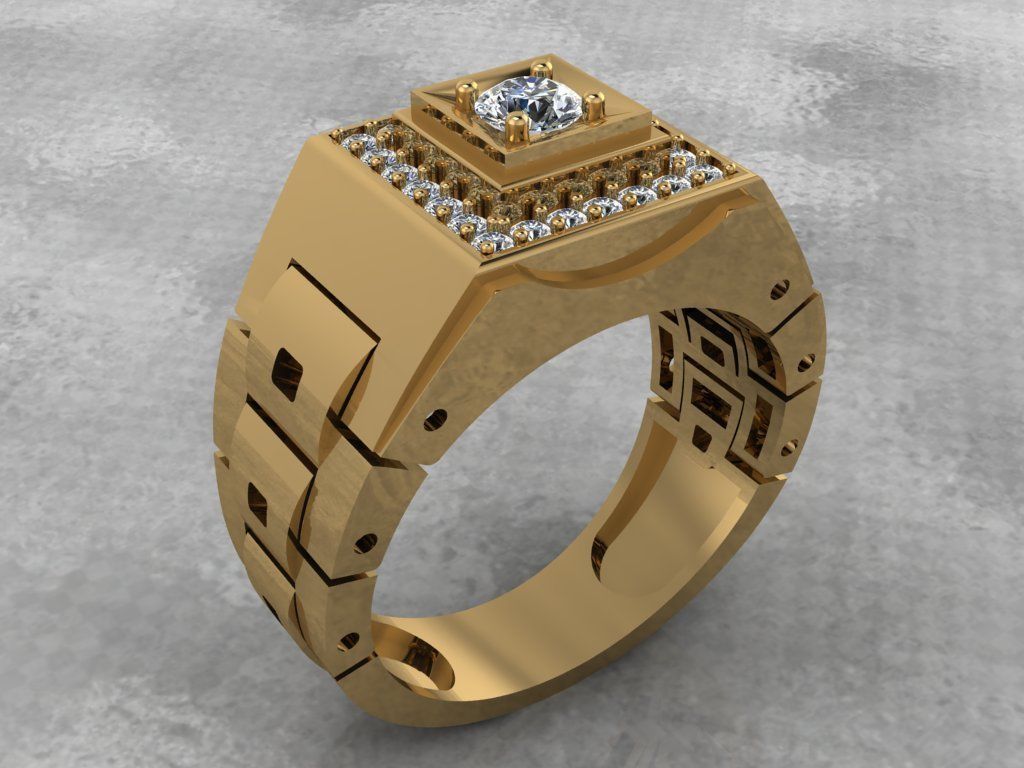 Flexible Ring 3D print model_11