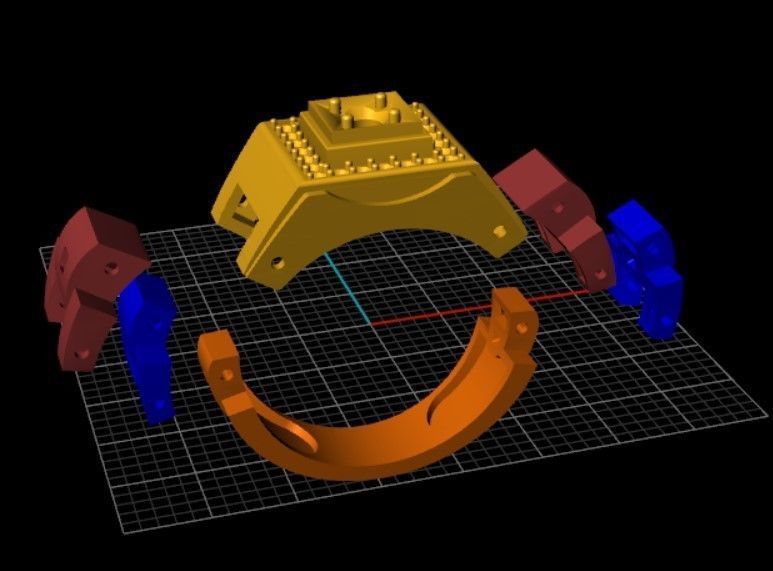 Flexible Ring 3D print model_12