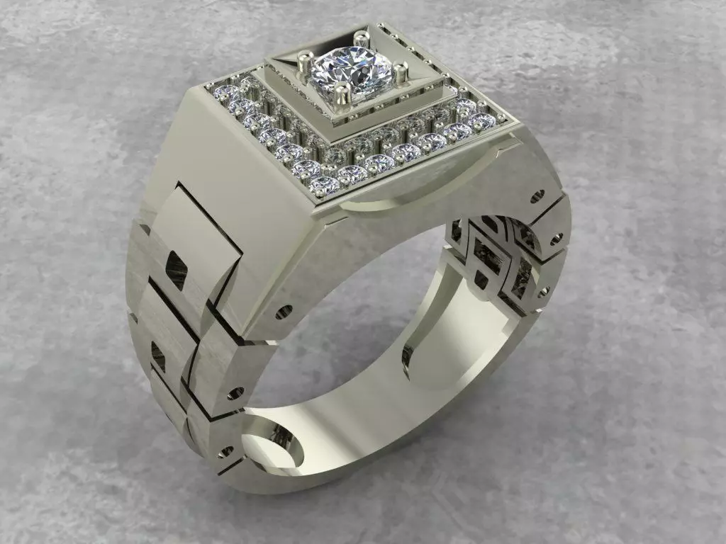 Flexible Ring 3D print model_0