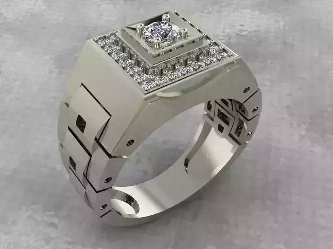 Flexible Ring 3D print model