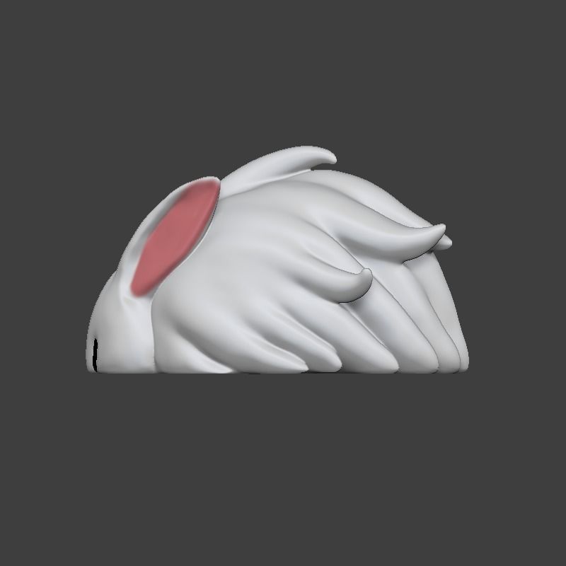 Rabbit t STL for 3Dprint 3D print model_2