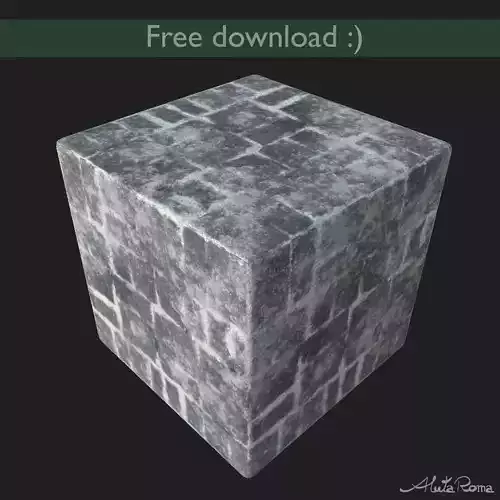 Snow brick free texture seamless PBR  Texture