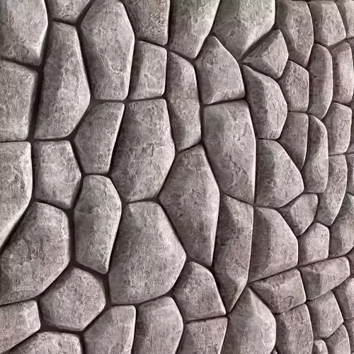 Stone decorative panel
