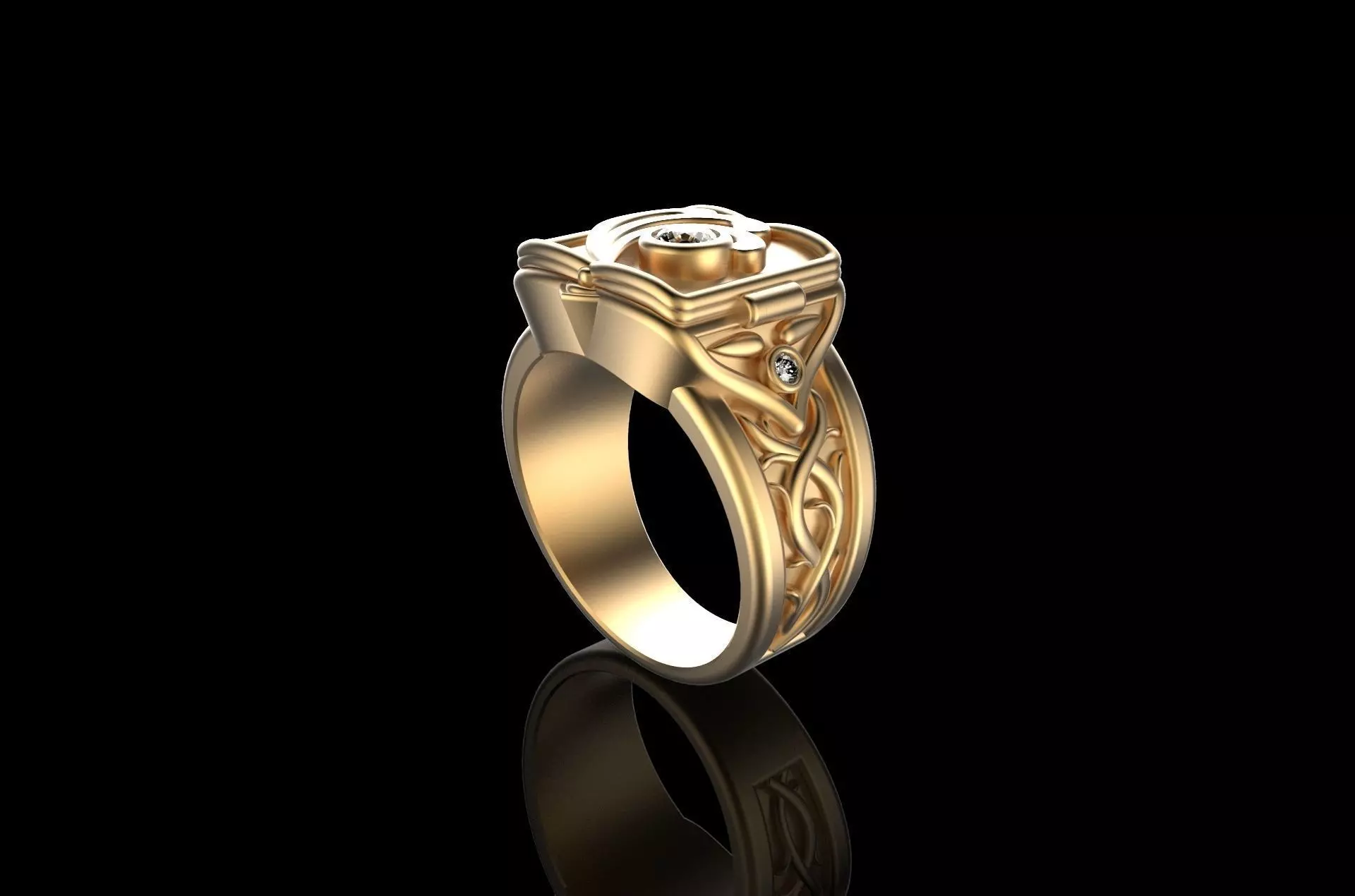 Gold N538 3D print model