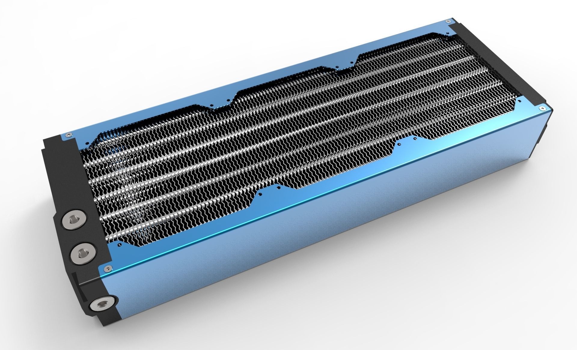 Aquacomputer Airplex Modularity 360mm Radiator 3D model_5