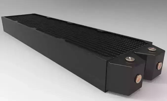 Alphacool NexXxoS UT60 560mm Radiator 3D model