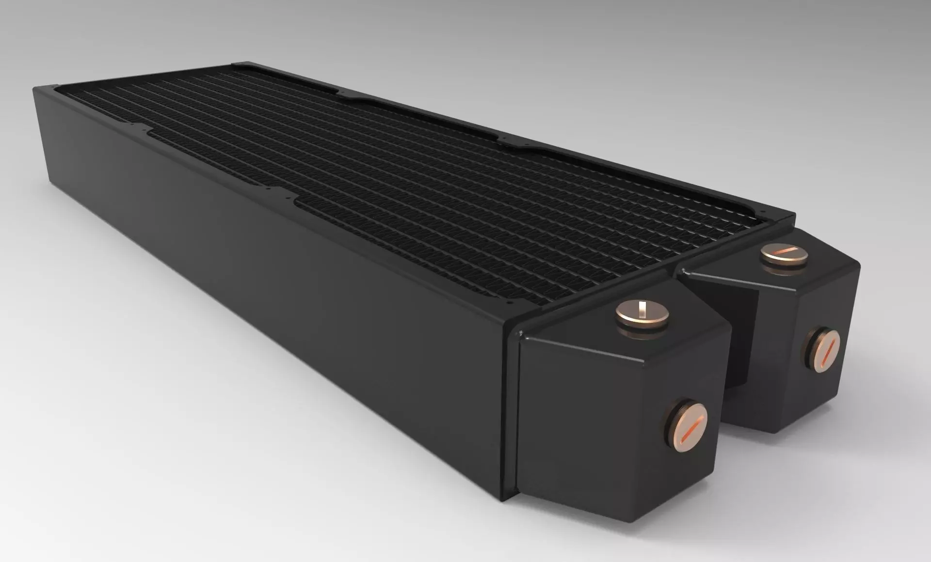 Alphacool NexXxoS UT60 420mm Radiator 3D model