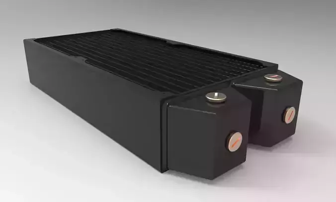 Alphacool NexXxoS UT60 280mm Radiator 3D model