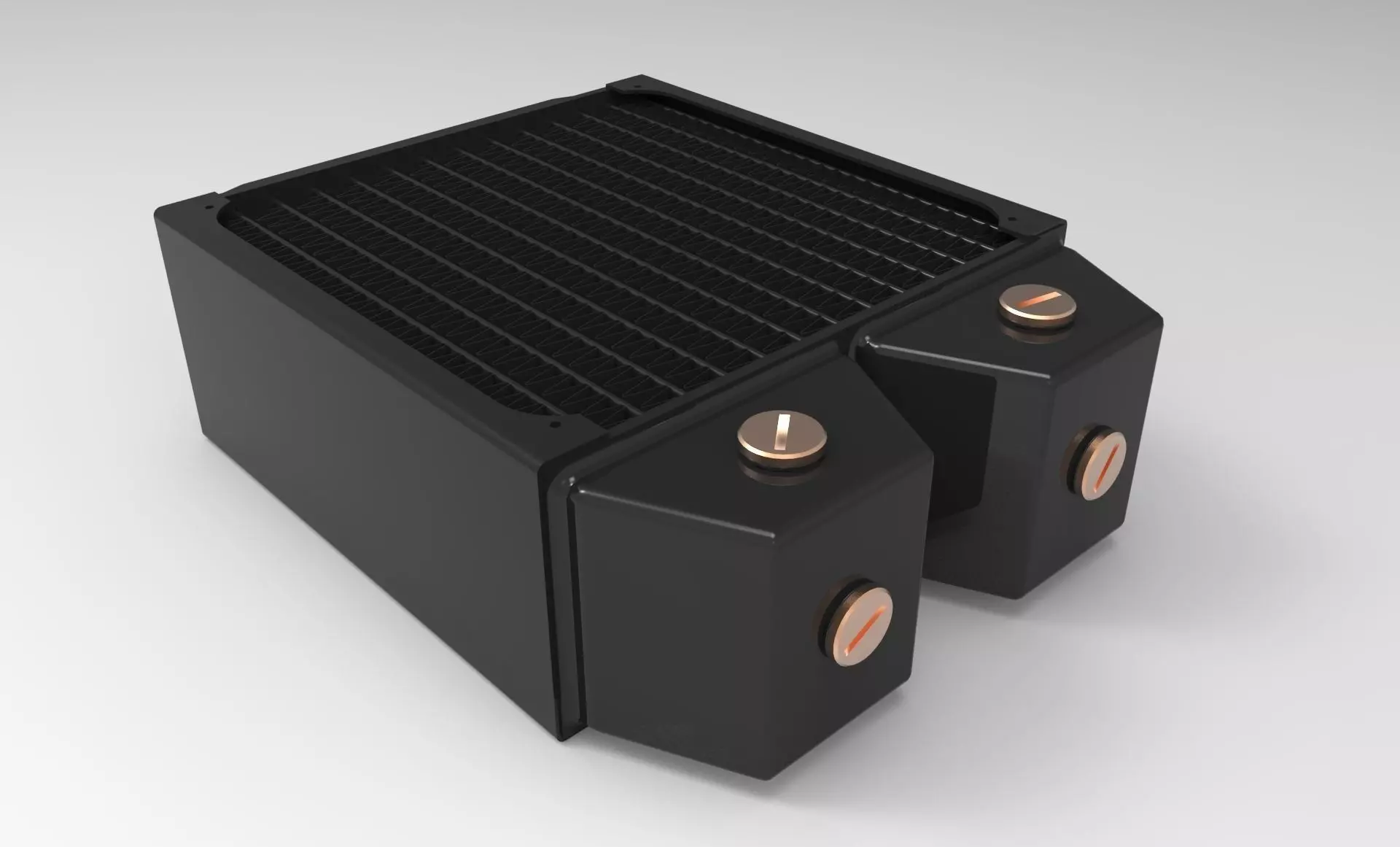 Alphacool NexXxoS UT60 140mm Radiator 3D model_0