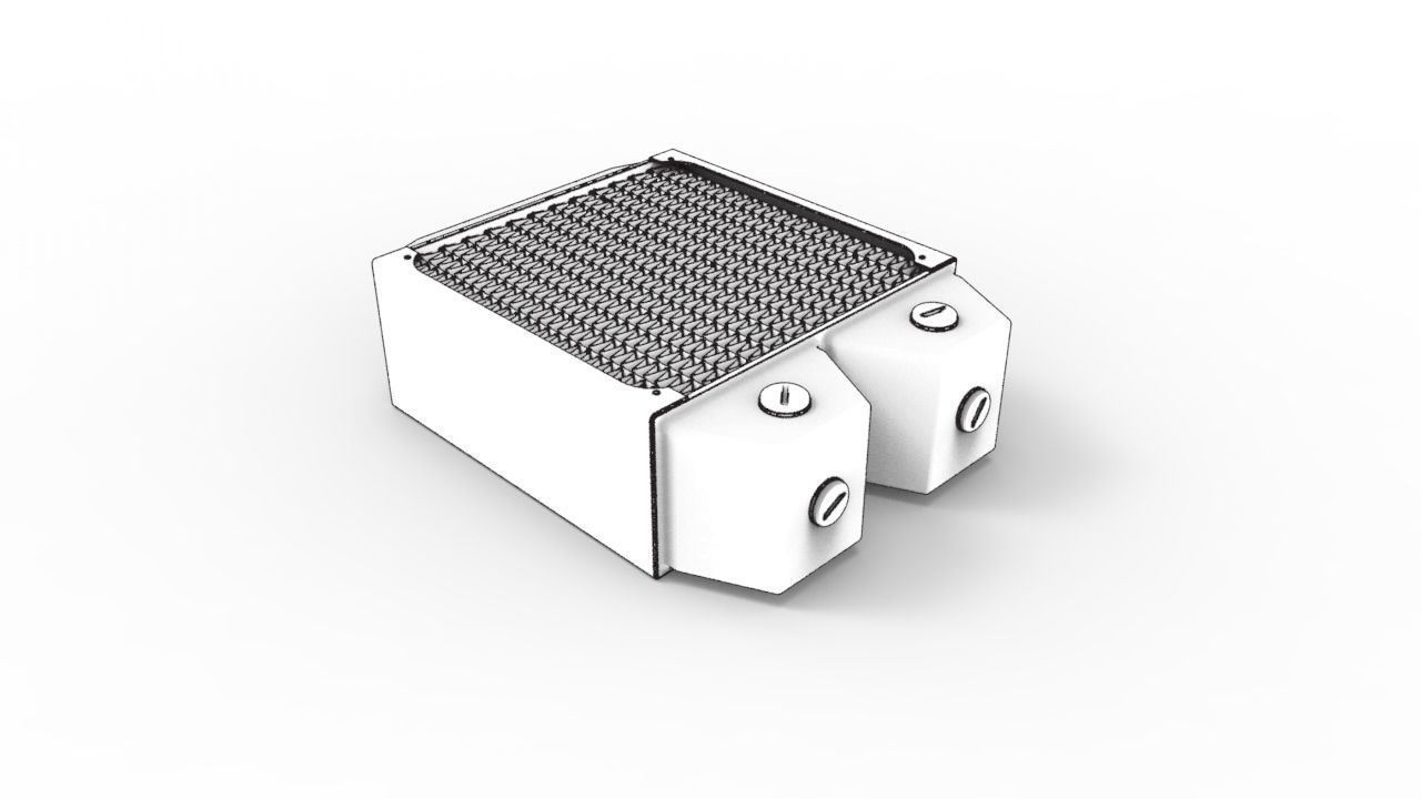 Alphacool NexXxoS UT60 140mm Radiator 3D model_5