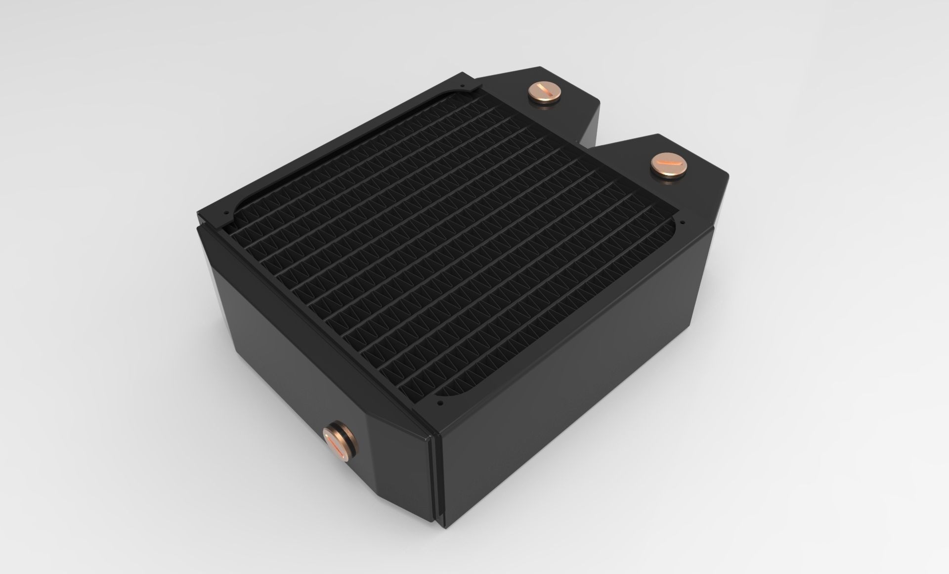 Alphacool NexXxoS UT60 140mm Radiator 3D model_2
