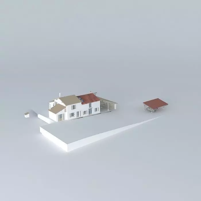 renovation of a residential rehabilitation barn Free 3D model