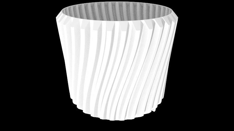 Lampshade with mount - Gear A3 model 3D print model_2