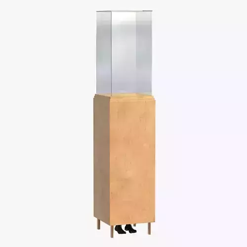 david hammons hidden from view art object installation wooden st 3D model