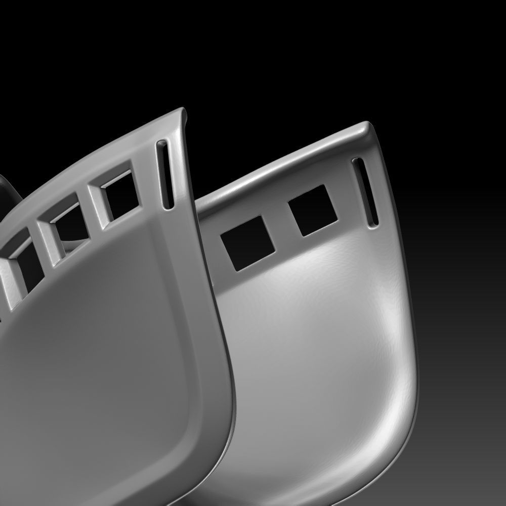 Classic Scorpion Mask Mortal Kombat 11 3D Printable Model 3D print model_5