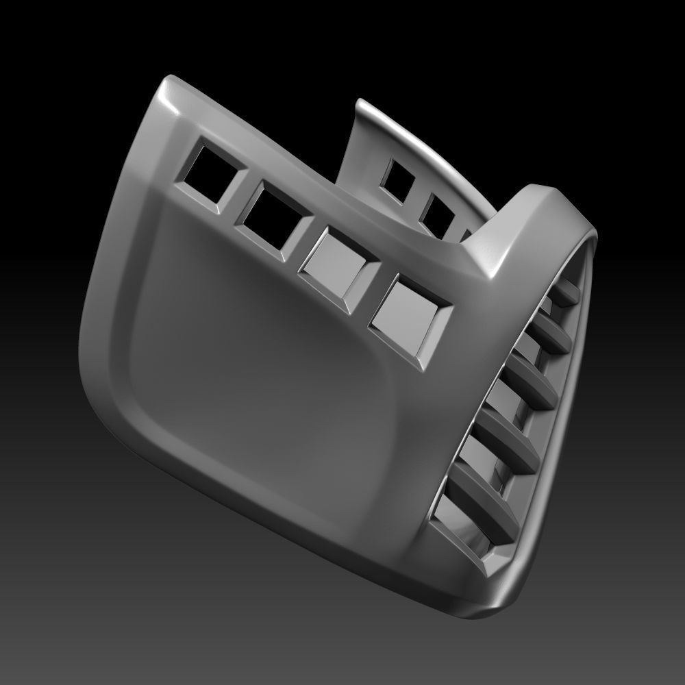 Classic Scorpion Mask Mortal Kombat 11 3D Printable Model 3D print model_2