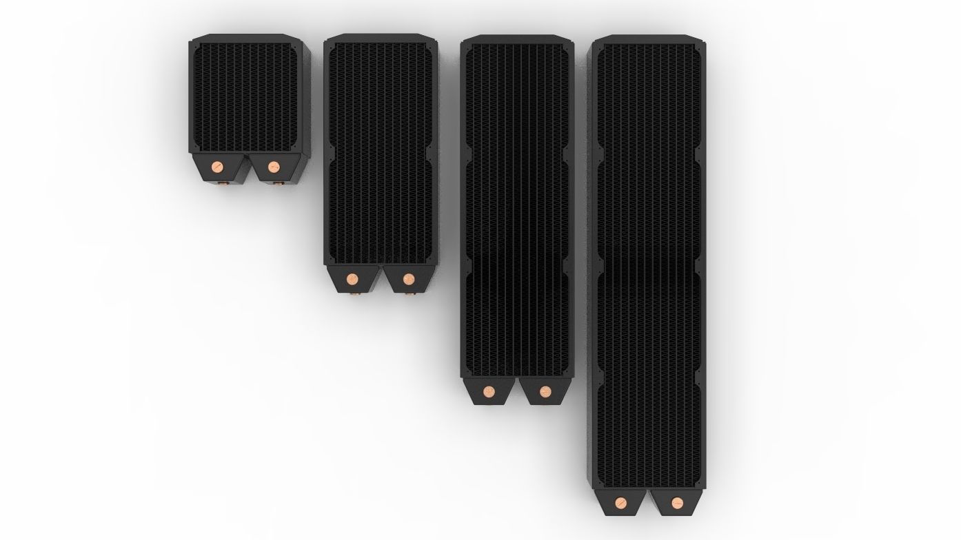 Alphacool NexXxoS UT60 140mm Radiators 3D Model Collection_12