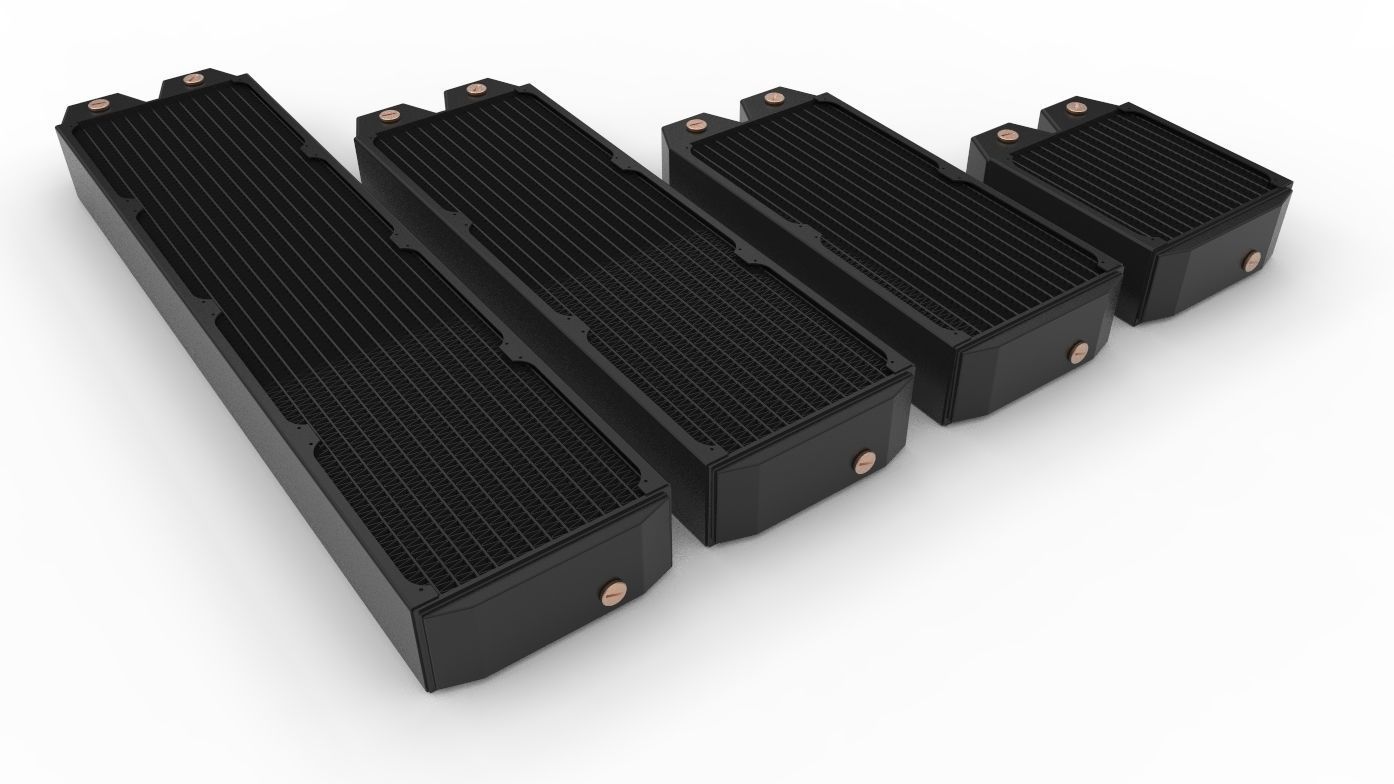 Alphacool NexXxoS UT60 140mm Radiators 3D Model Collection_13