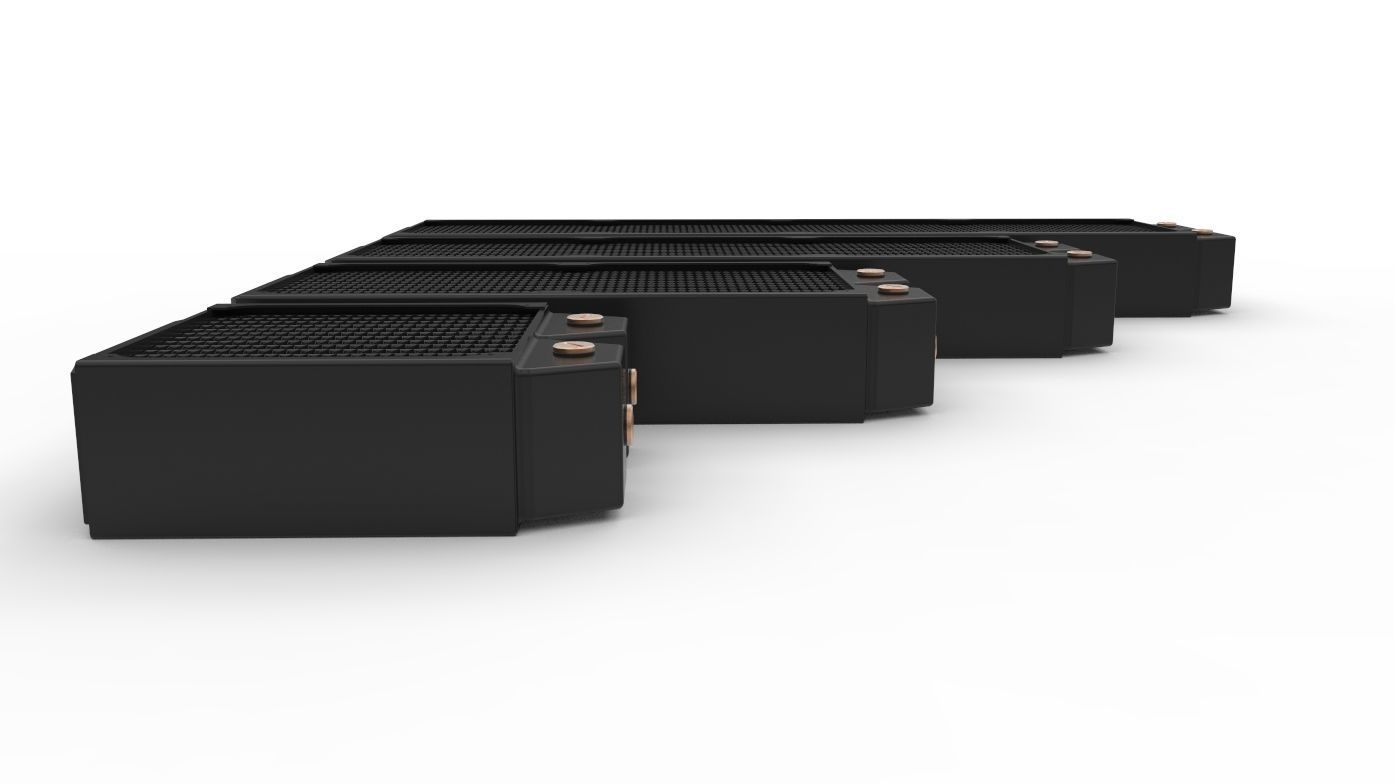 Alphacool NexXxoS UT60 140mm Radiators 3D Model Collection_10