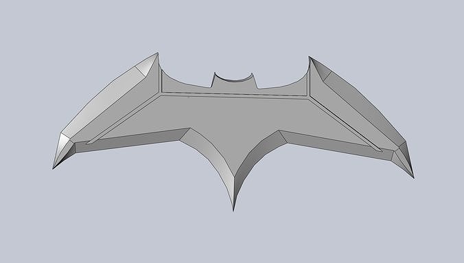 Basic Batman Batarang Model 3D print model