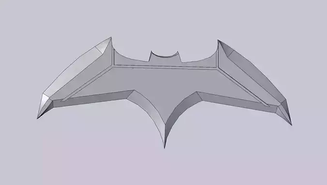Basic Batman Batarang Model 3D print model