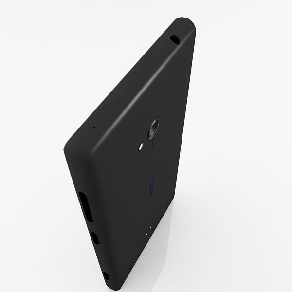 Nokia lumia 720 Black 3D model_7