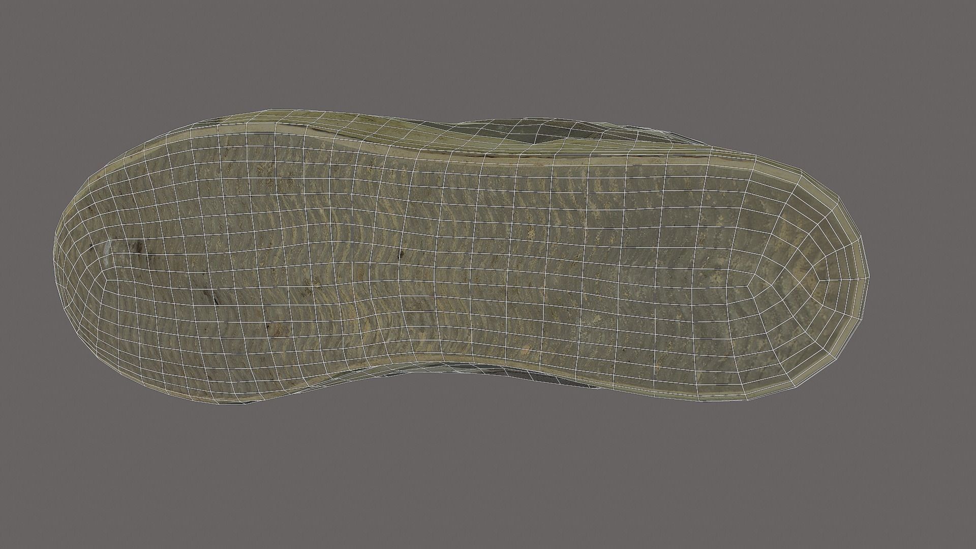 Worn Skater Shoe Low Poly 3D model Low-poly 3D model_10