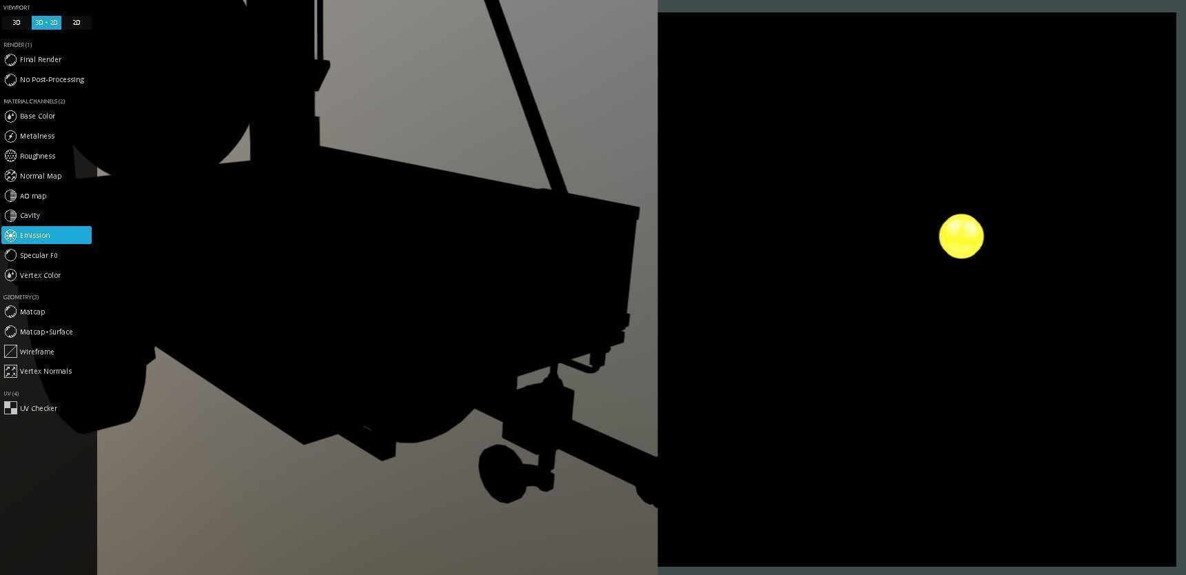 Moveable Barrier Small Version Low-poly 3D model_11