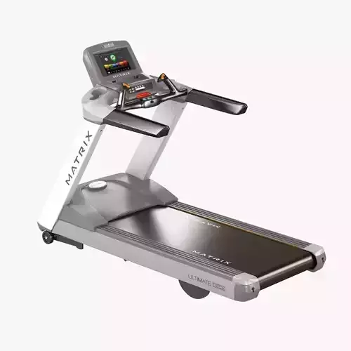 matrix fitness T7xe Treadmill 3D model
