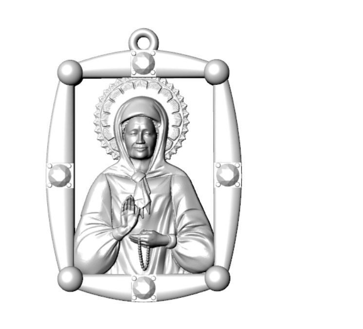 Pendant od 9 3D print model_19