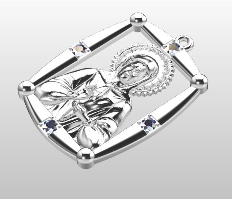 Pendant od 9 3D print model_22