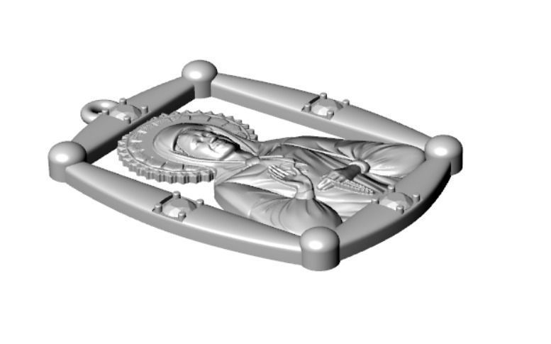 Pendant od 9 3D print model_17