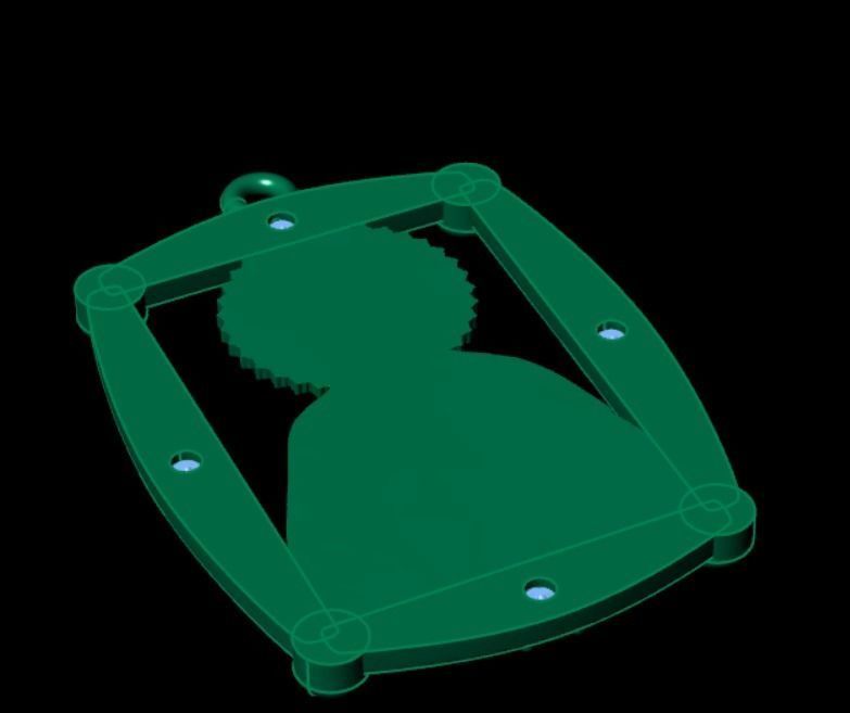 Pendant od 9 3D print model_10