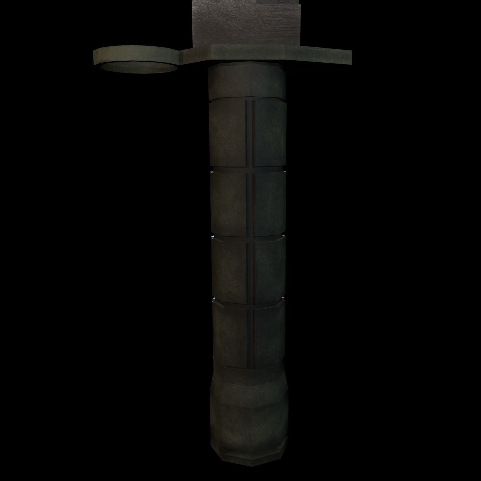 Survival Melee Weapon 5-pack  3D model_24