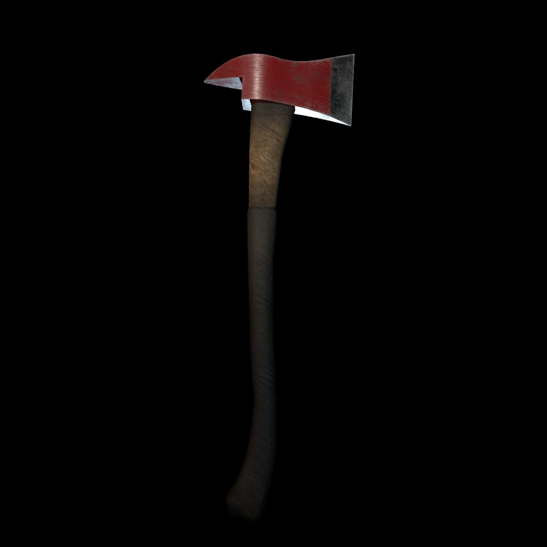 Survival Melee Weapon 5-pack  3D model_3