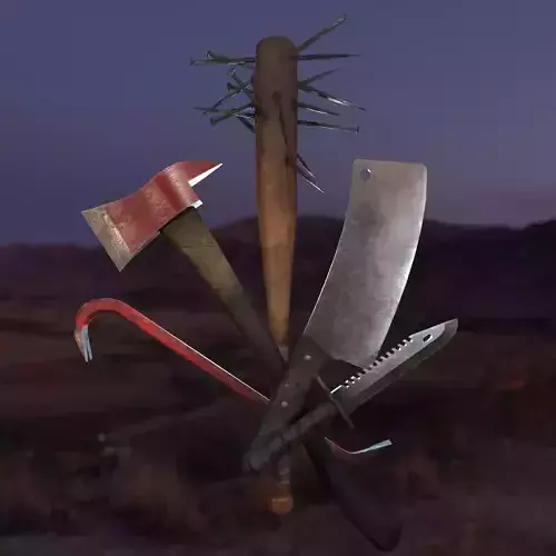 Survival Melee Weapon 5-pack 